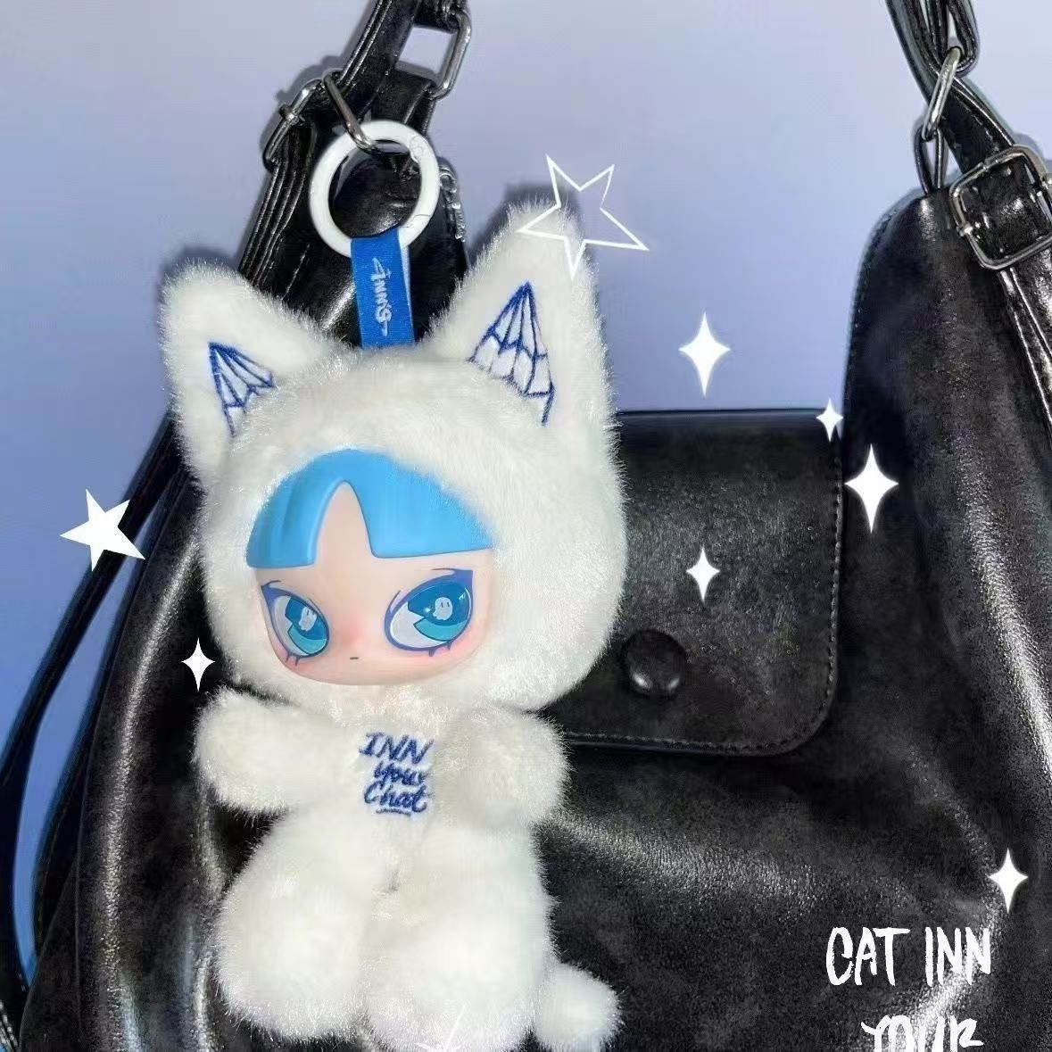 玩楽拾刻「Eat Inn Your Chat ：ツメチャット」 ぬいぐるみ ペンダント