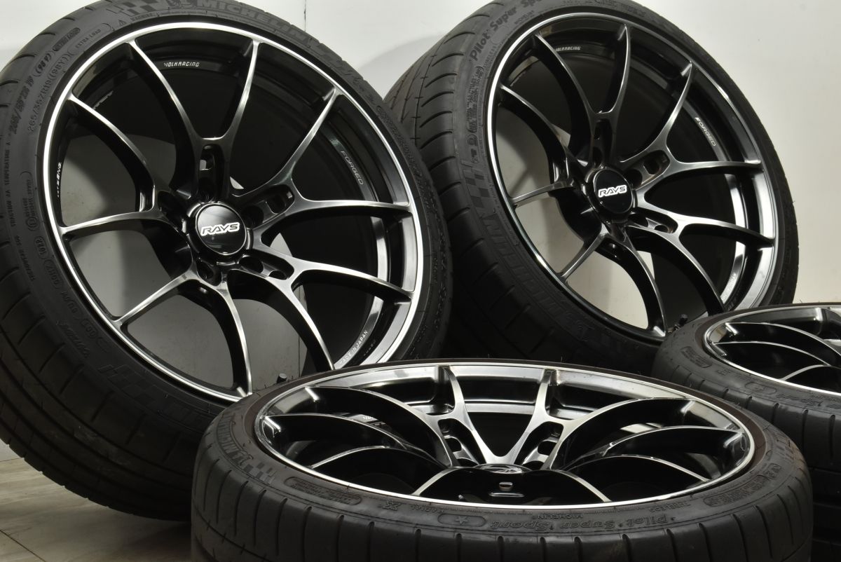 鍛造 RAYS G 025 19 in 9 J 23 10 34 PCD 120 パイロットスーパースポーツ 245 35 R 265 BMW F 87 M 2 E 90 92 3