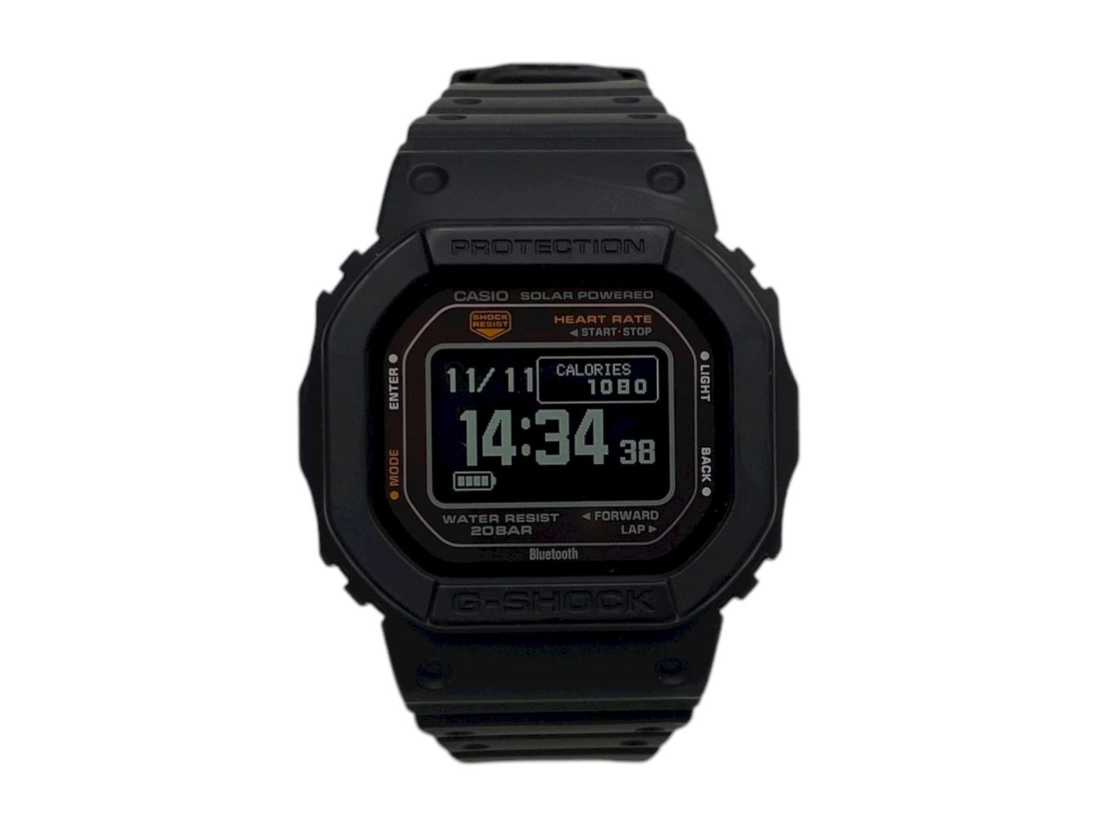 CASIO カシオ G-SHOCK ジースクワッド デジタル腕時計 DW-H5600-1JR ブラック メンズ 009