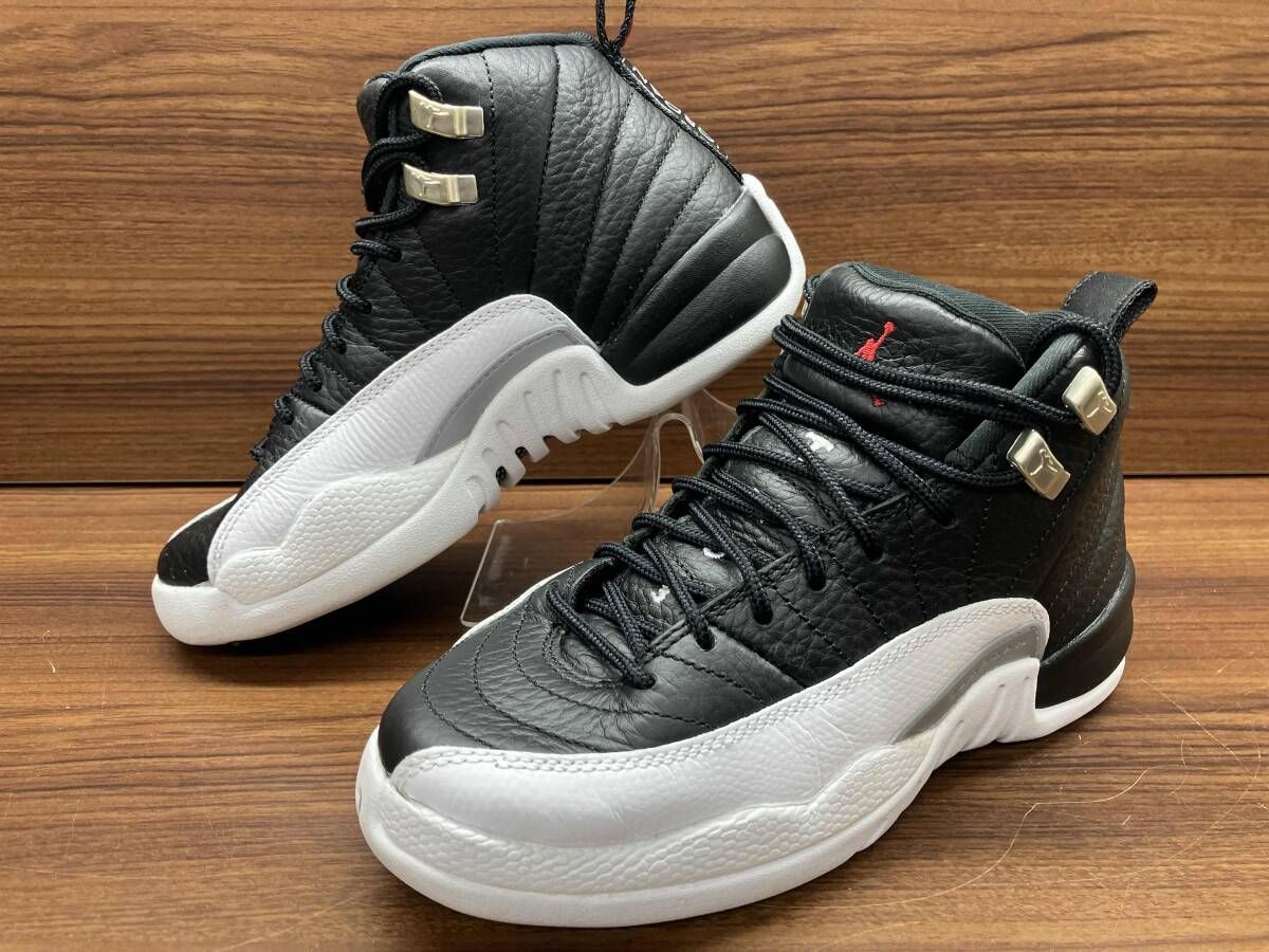 NIKE ナイキ AIR JORDAN 12 RETRO 153265-006 スニーカー 22.5 cm 黒 ブラック