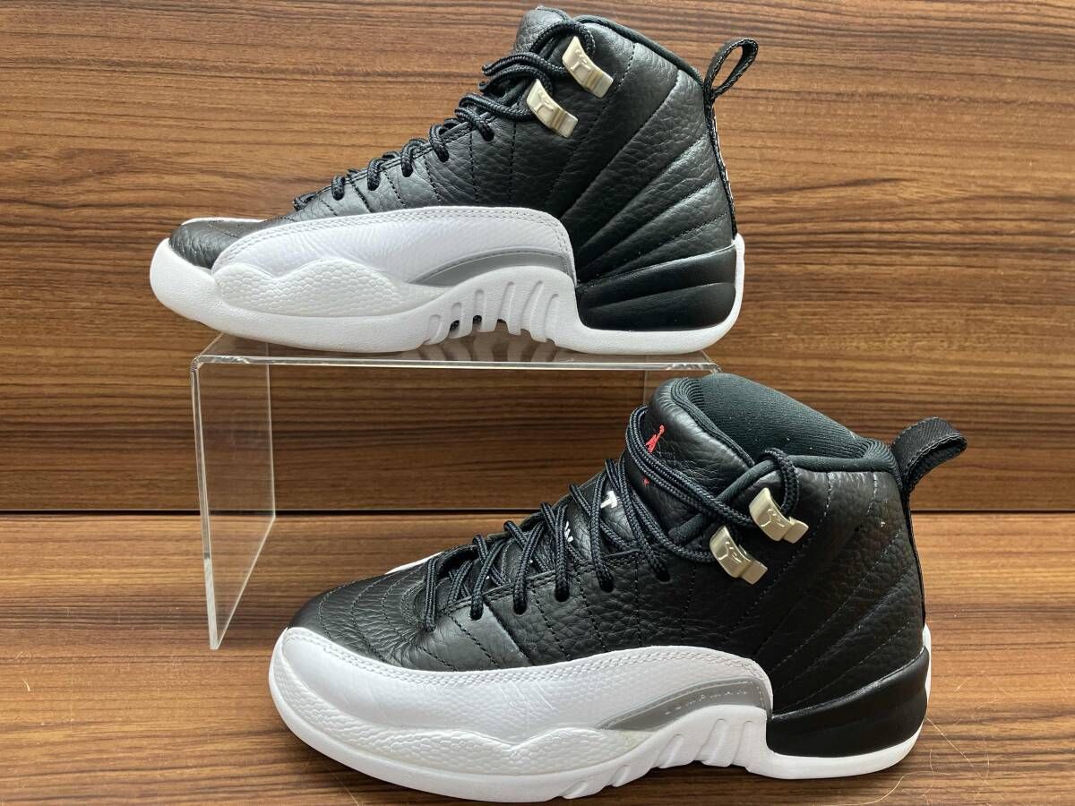NIKE ナイキ AIR JORDAN 12 RETRO 153265-006 スニーカー 22.5 cm 黒 ブラック