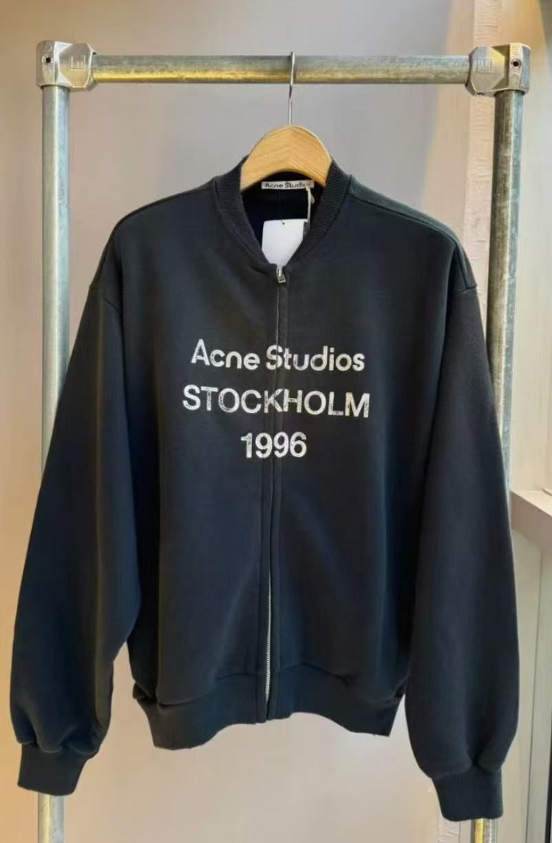 アクネストゥディオズ ジップアップスウェット