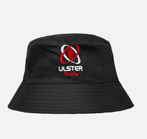 カストレ ラグビー アルスター バケットハット 帽子 黒 ブラック 公式モデル 日本未発売