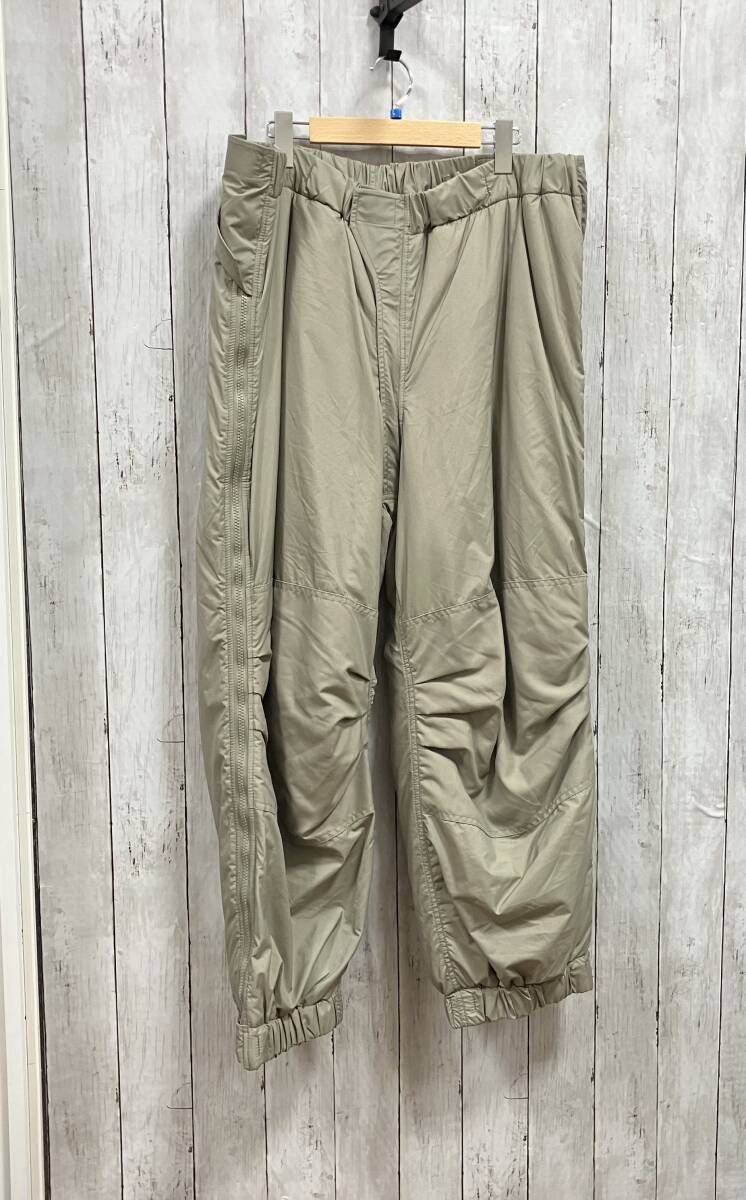 U.S.ARMY ECWCS GEN Ill Primaloft Level 7 Pants 00s 07年会計 8415-01-538-6704 GRAY サイズL-R エクワックス ミリタリー