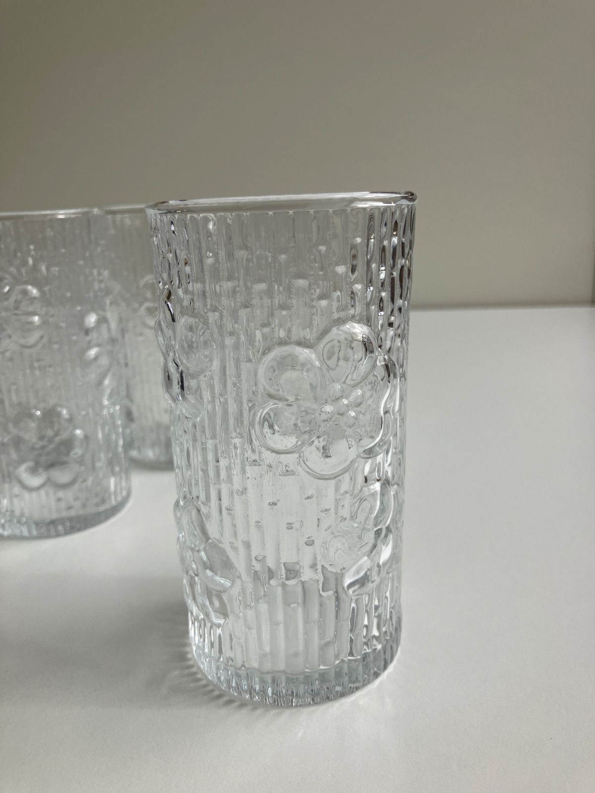 昭和レトロ HOYAクリスタル TB408-P9 グラス 5個セット② - メルカリ