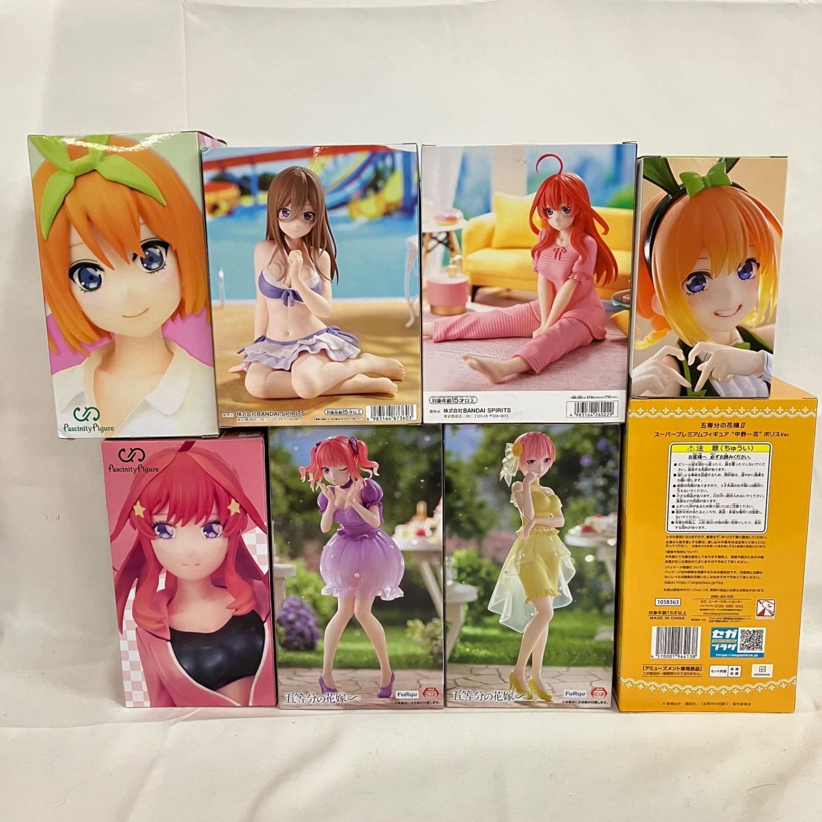 未開封 五等分の花嫁 フィギュア まとめ 8個セット SFJ226 c107 - メルカリ