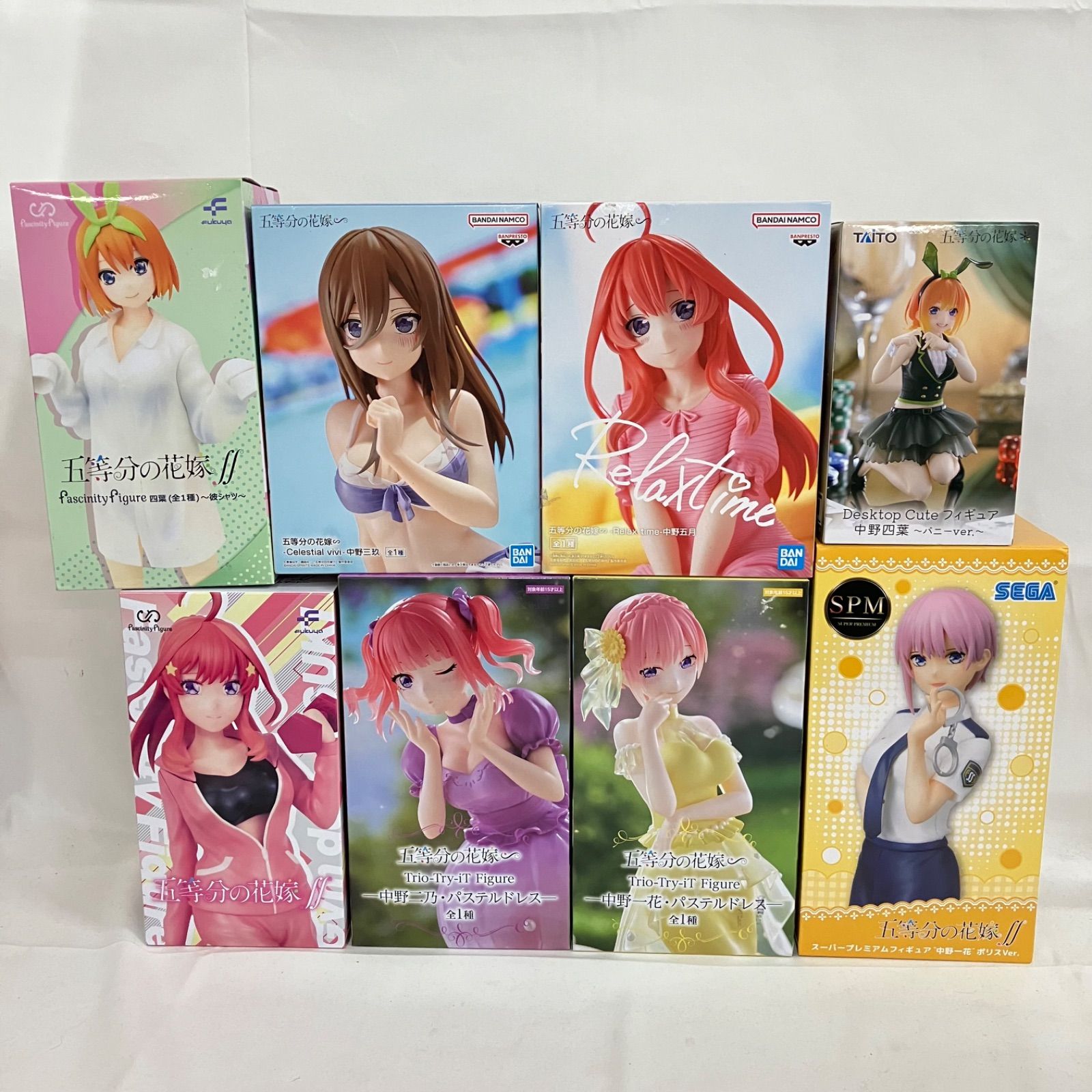 未開封 五等分の花嫁 フィギュア まとめ 8個セット SFJ226 c107 - メルカリ