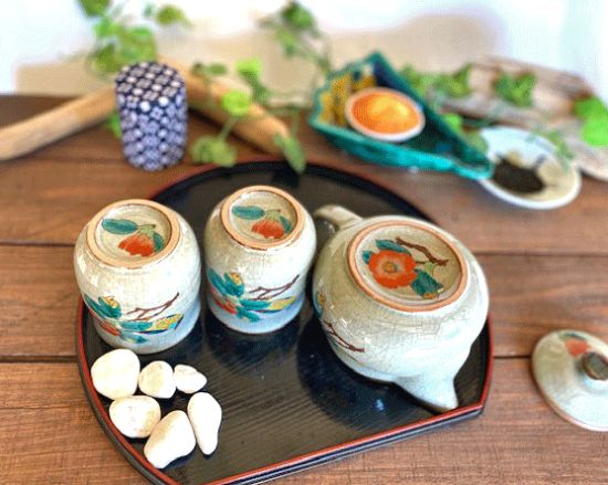 九谷焼 急須3点セット