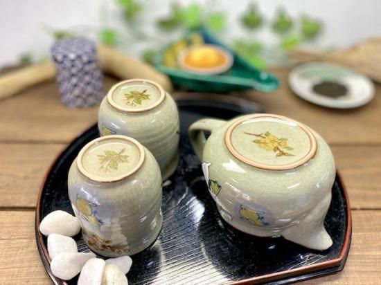 メーカー直送 九谷焼 急須3点セット 大 白兎しだれ桜 中裏絵 WWW_OPDRERGINERDOGAN_COM