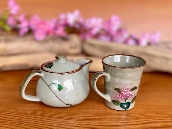 九谷焼 急須＆マグ