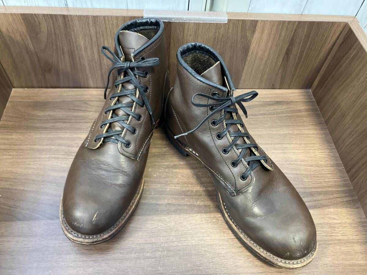 RED WING レッドウィング 傷考慮 9023 12年5月 ベックマン ワークブーツ ブラウン サイズ8 27cm