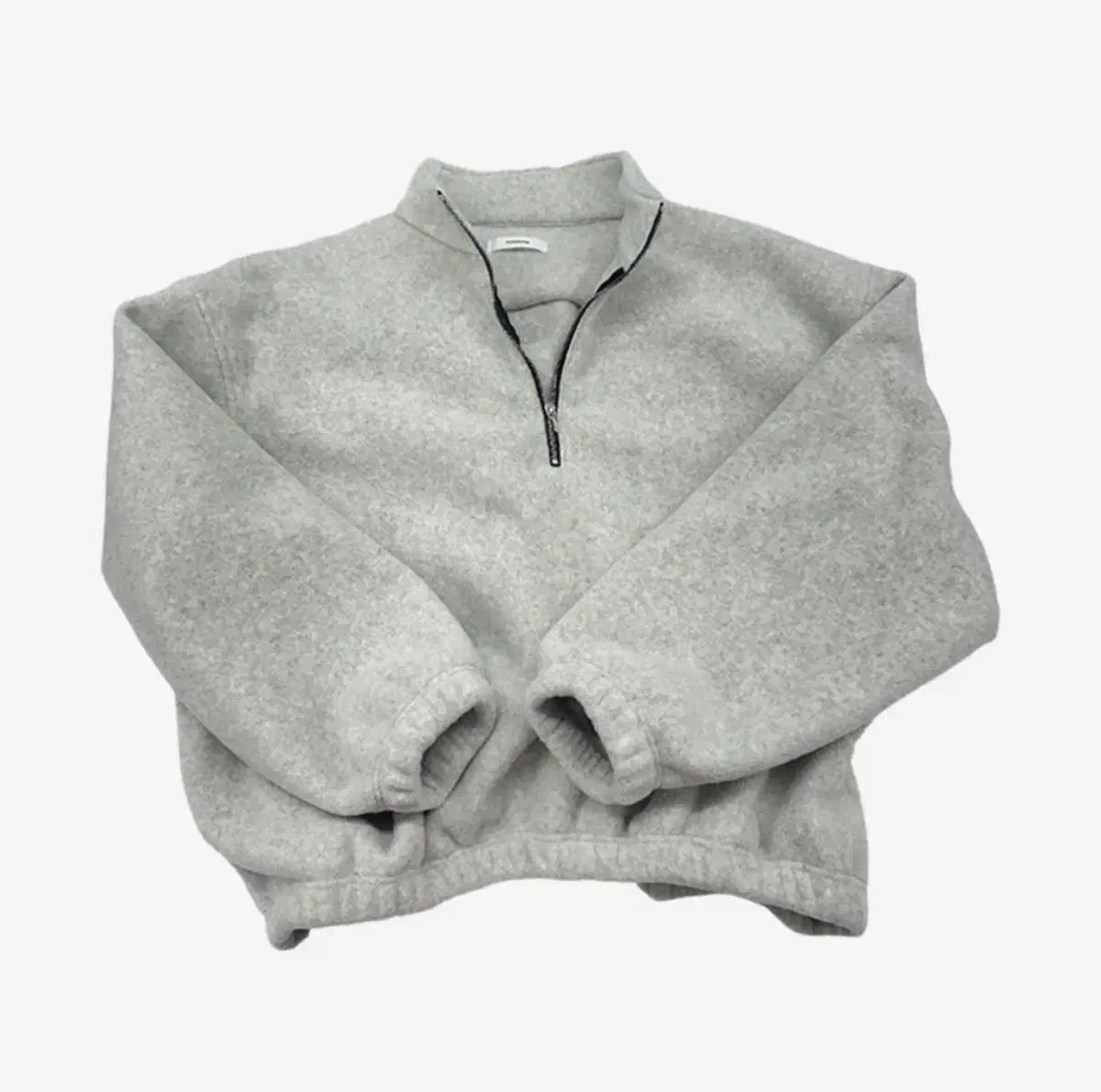 2 Nonnod ハーフ ジップ フリース ラウ LAWOO 白