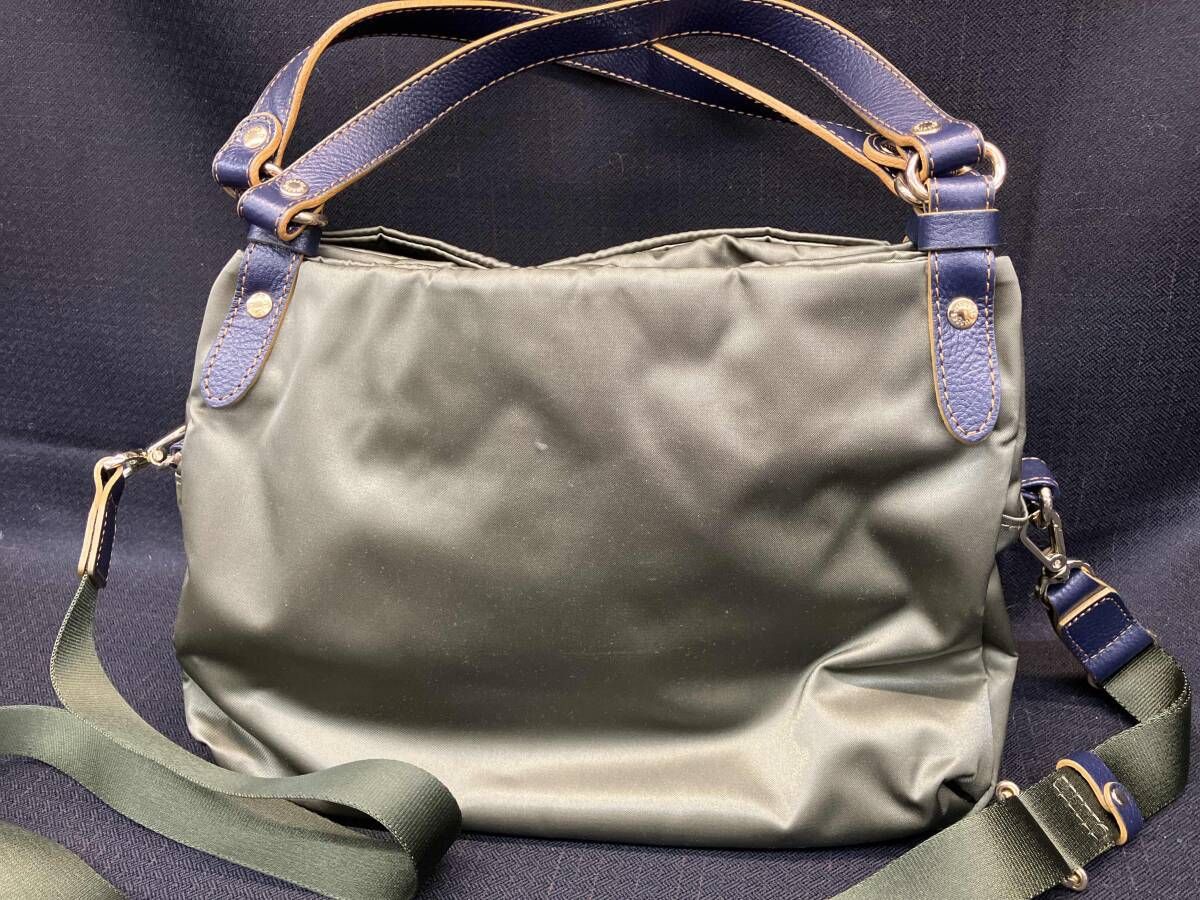 ショルダーバッグ カーキ russet ラシット THE CLOUDS NYLON カーキー ショルダーバッグ 2way