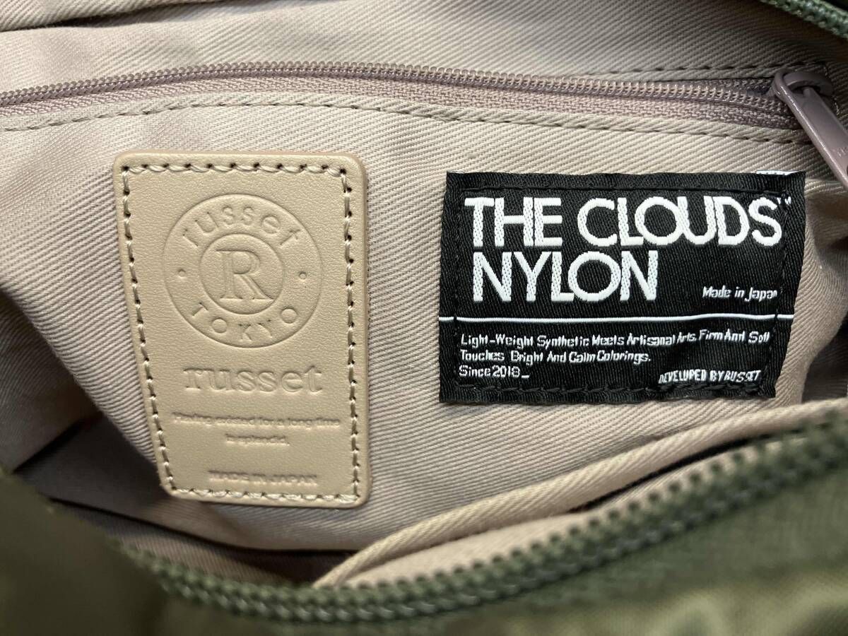  ショルダーバッグ カーキ russet ラシット THE CLOUDS NYLON カーキー 2 way その他 バッグ