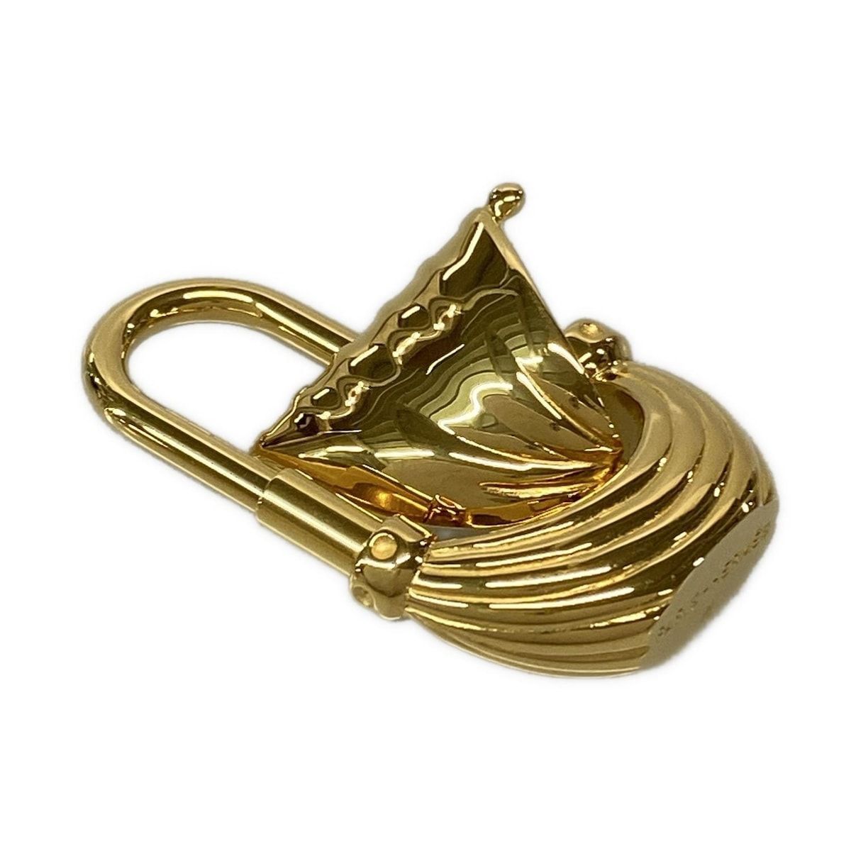 HERMES(エルメス) キーホルダー(チャーム) - ゴールド カデナ(南京錠