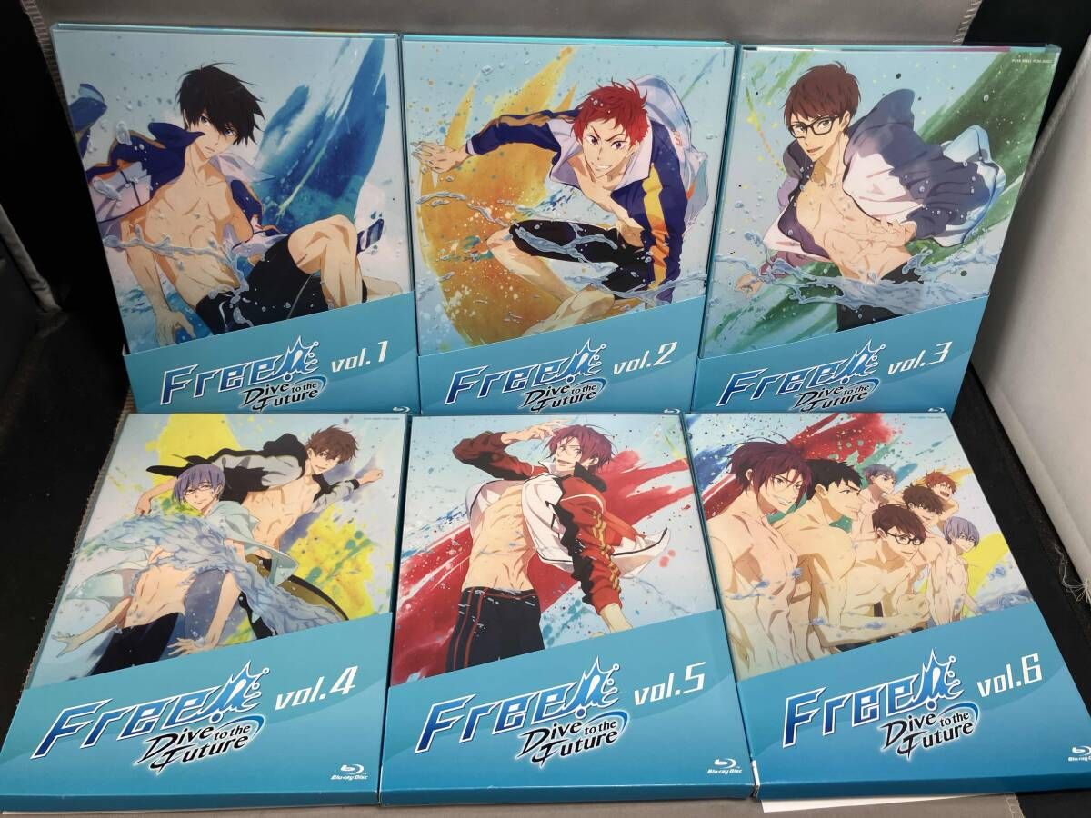 全6巻セット Free! Dive to the Future Vol 1 6 Blu ray Disc