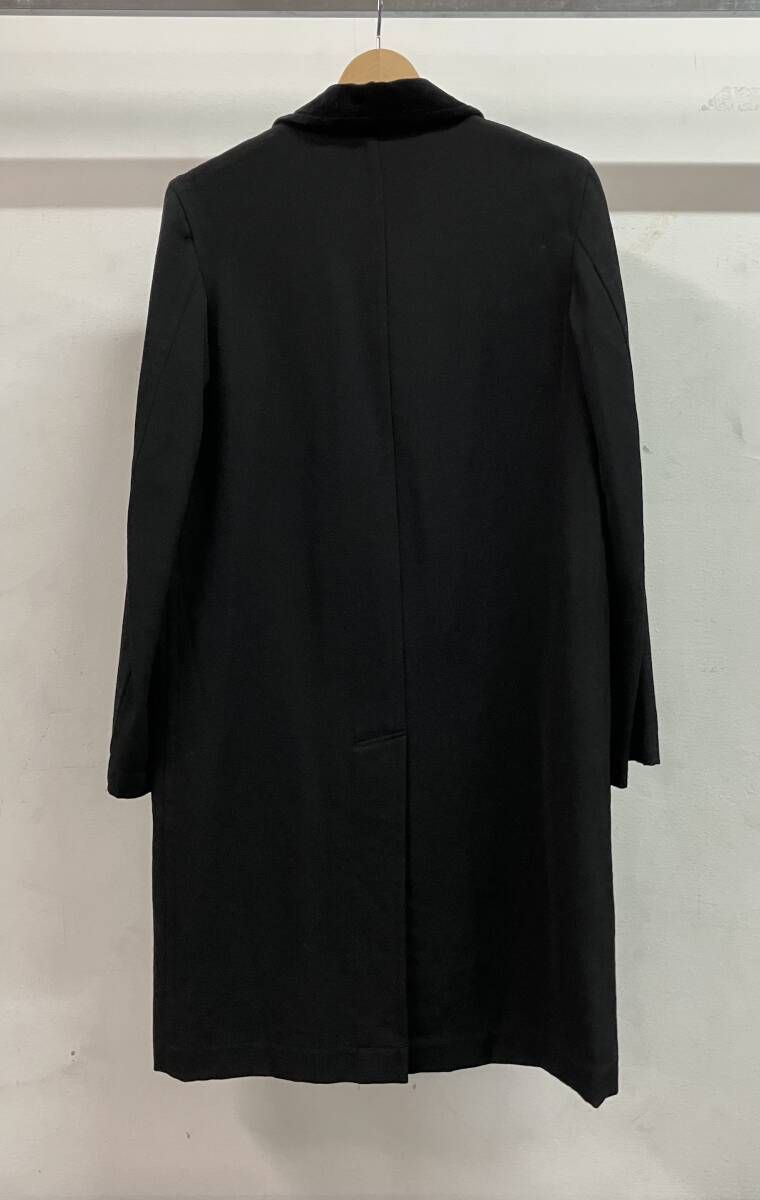 COMME des GARCONS コムデギャルソン コムコム RU-C007 AD2005 ステン コート サイズM ブラック 毛 キュプラ 綿