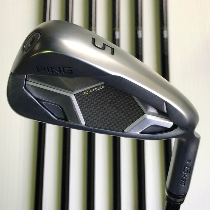 G 430 SR ALTA J CB BLACK アイアンセット ピン 最短