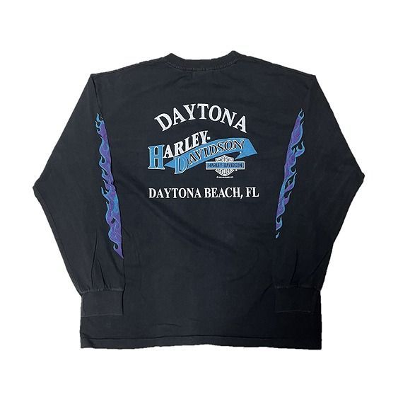 Harley-Davidson / ハーレーダビッドソン 長袖 Tシャツ フレイム ロンT