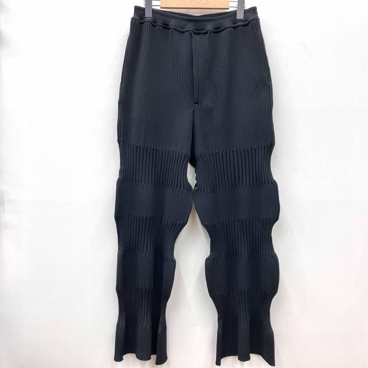 CFCL シーエフシーエル CF005KF017 FLUTED PANTS 1 ブラック サイズ3