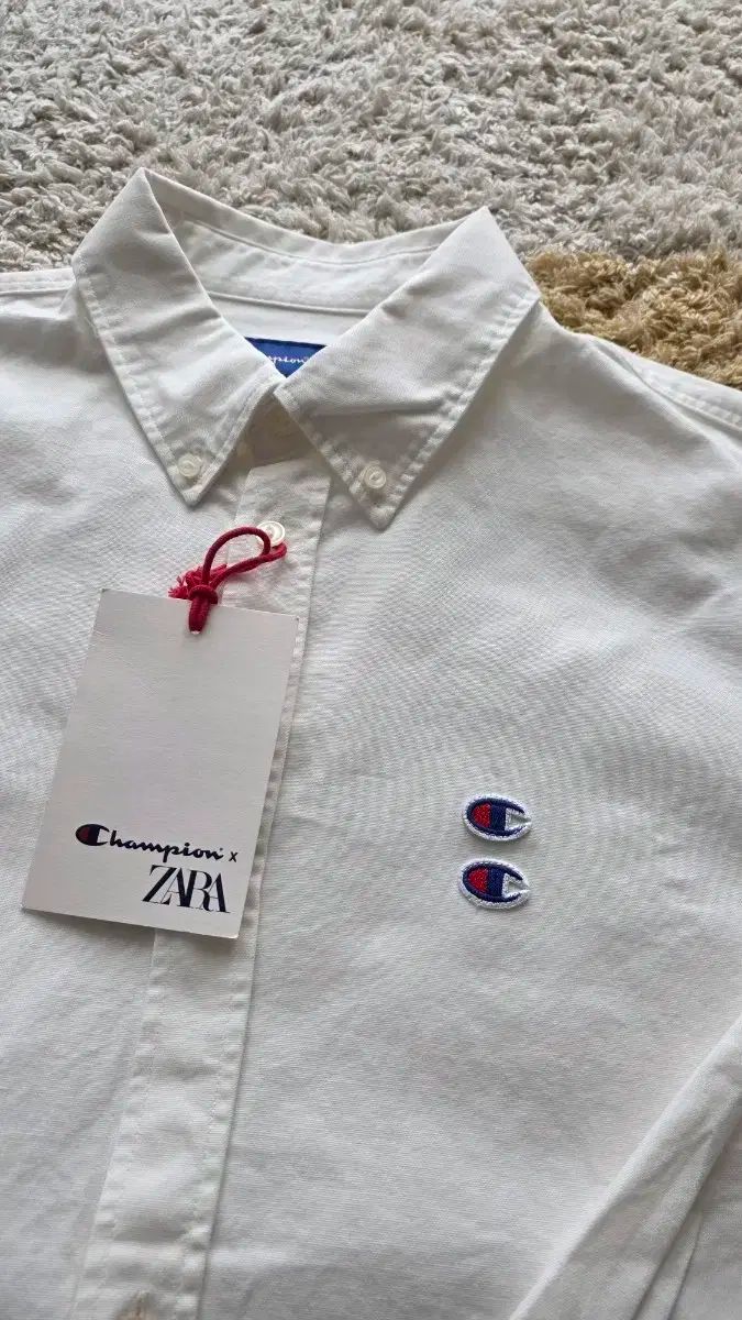 ZARA チャンピオン シャツ Lサイズ