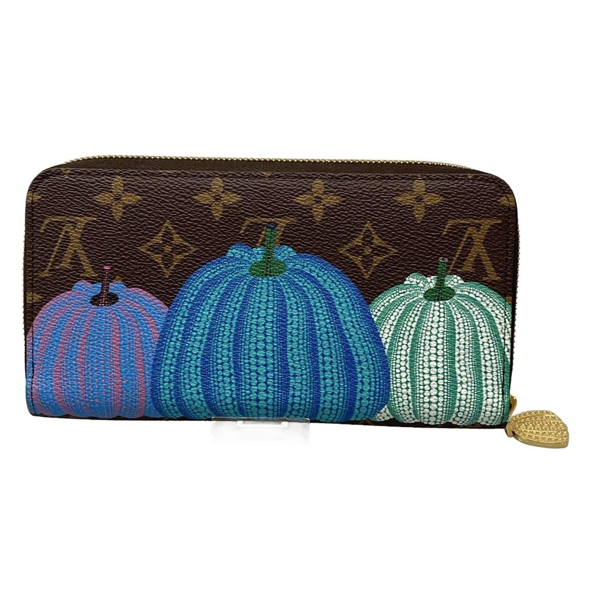 LOUIS VUITTON ルイヴィトン 長財布 ルイ ヴィトン×草間彌生 LV×YKジッピーウォレット M 82106 モノグラム×マルチ