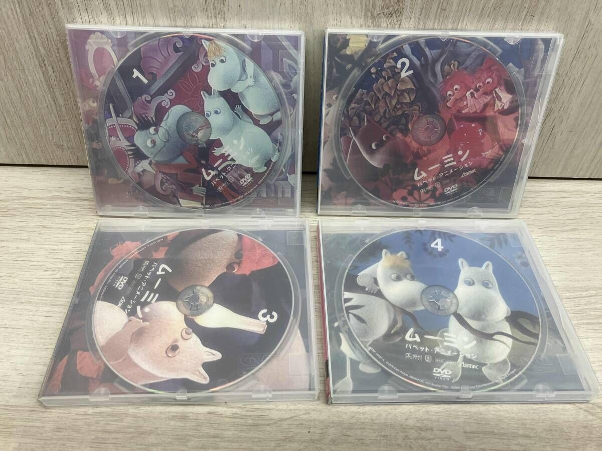 中古 ムーミン パペット・アニメーション DVD-BOX〈5枚組〉 再生確認