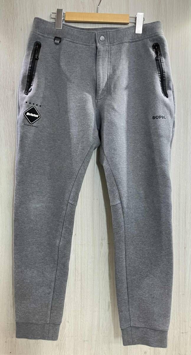 通年 F.C.R.B. F.C.Real Bristol エスシーリアルブリストル ロングパンツ FCRB-232040 TECH SWEAT TRAINING PANTS 23AW L グレー