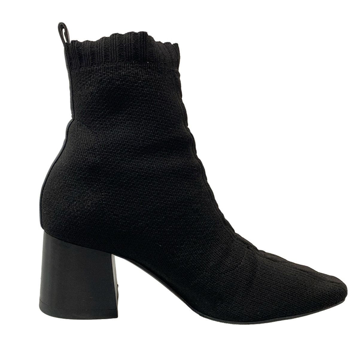 HERMES エルメス ショートブーツ 35 レディース ジェナ 60 黒