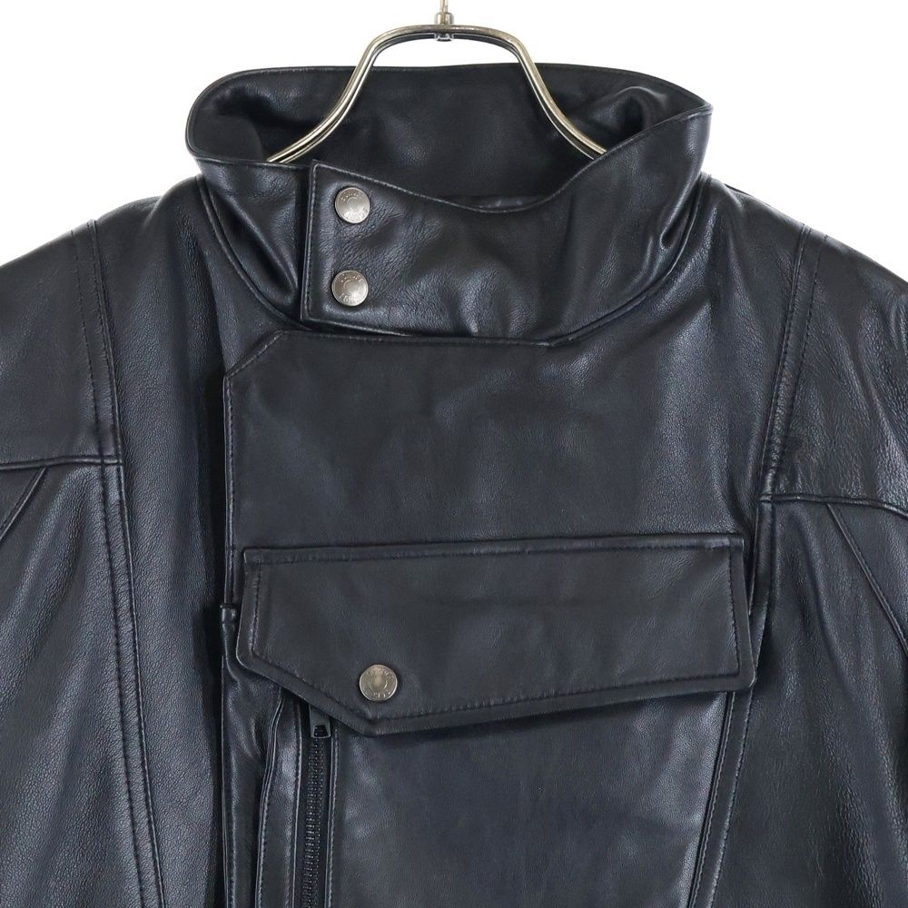 24aw ホワイトマウンテニアリング ショット レザーライダースジャケット M ホワイトマウンテニアリング】WM×Schott SHEEP LEATHER RIDER'S JACKET