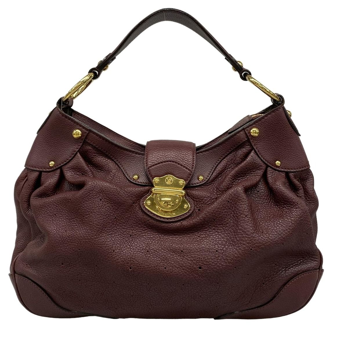 LOUIS VUITTON ルイヴィトン ショルダーバッグ マヒナ ソーラーPM M93125 ボルドー レザー