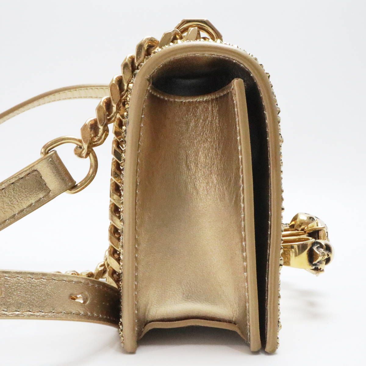 アレキサンダーマックイーン ミニジュエルドサッチェル