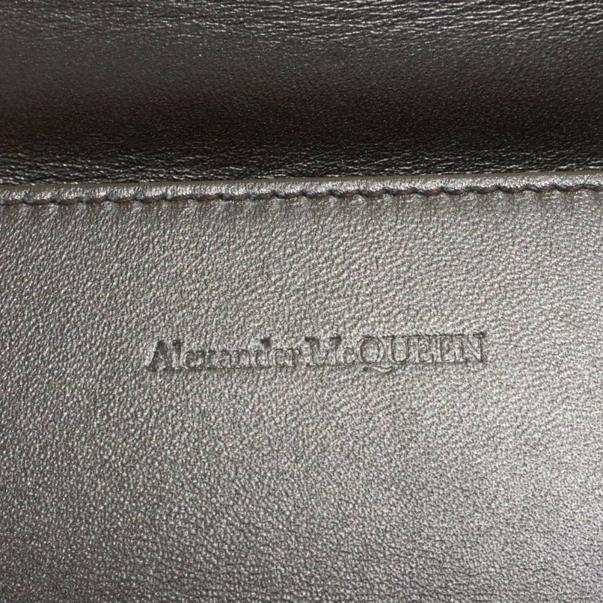 レザー チェーンショルダーバッグ