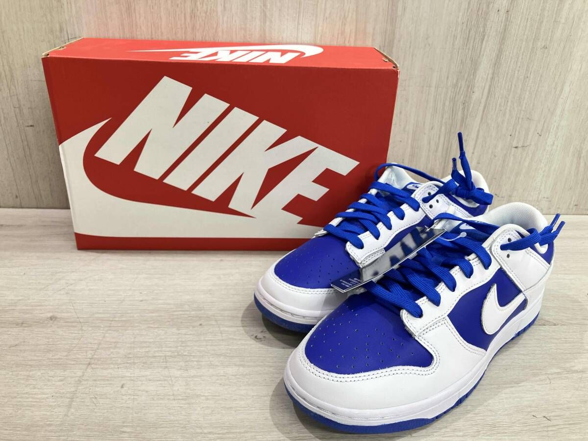 通年 NIKE ナイキ DUNK LOW RACER BLUE and WHITE スニーカー dd1391-401 27.0cm