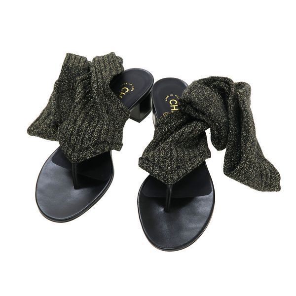 シャネル ソックスサンダル Aランク