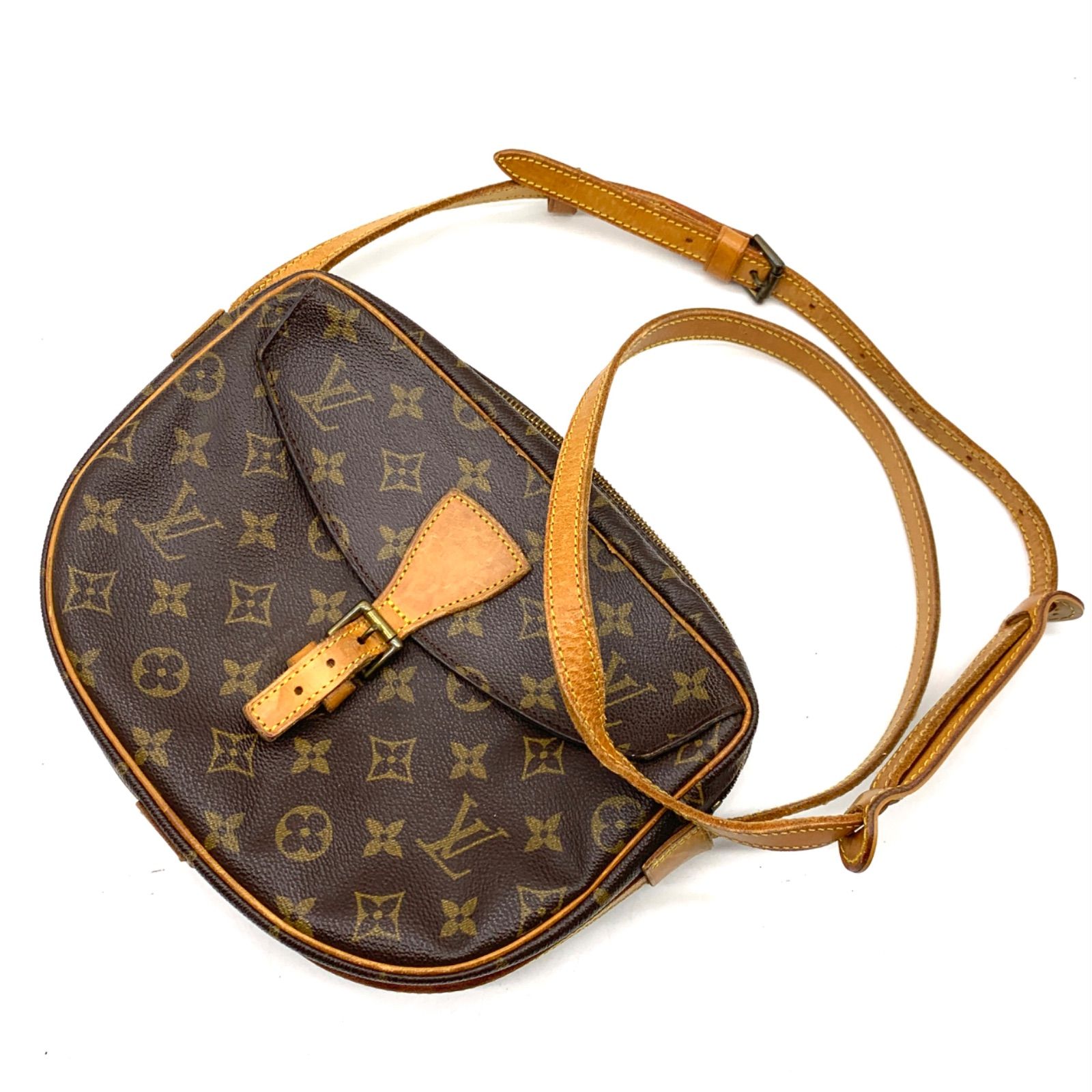 LOUIS VUITTON モノグラム ジュヌフィーユ ショルダーバッグ お買い得】LOUIS VUITTON ショルダーバッグ ジュヌフィーユ モノグラム