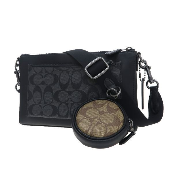 コーチ ホールデン クロスボディ シグネチャーキャンバス C5598 Aランク