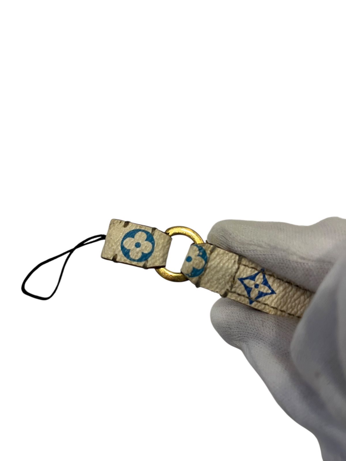 SR4 Louis Vuitton ルイヴィトン 携帯ストラップ モノグラム マルチ