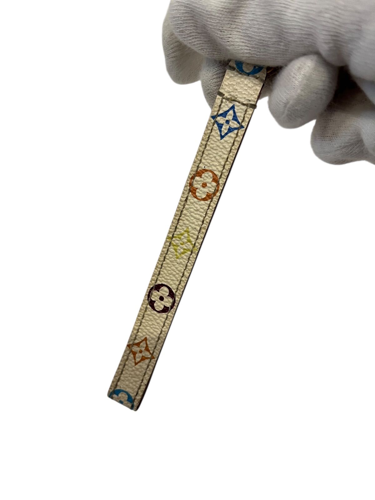 SR4 Louis Vuitton ルイヴィトン 携帯ストラップ モノグラム マルチ