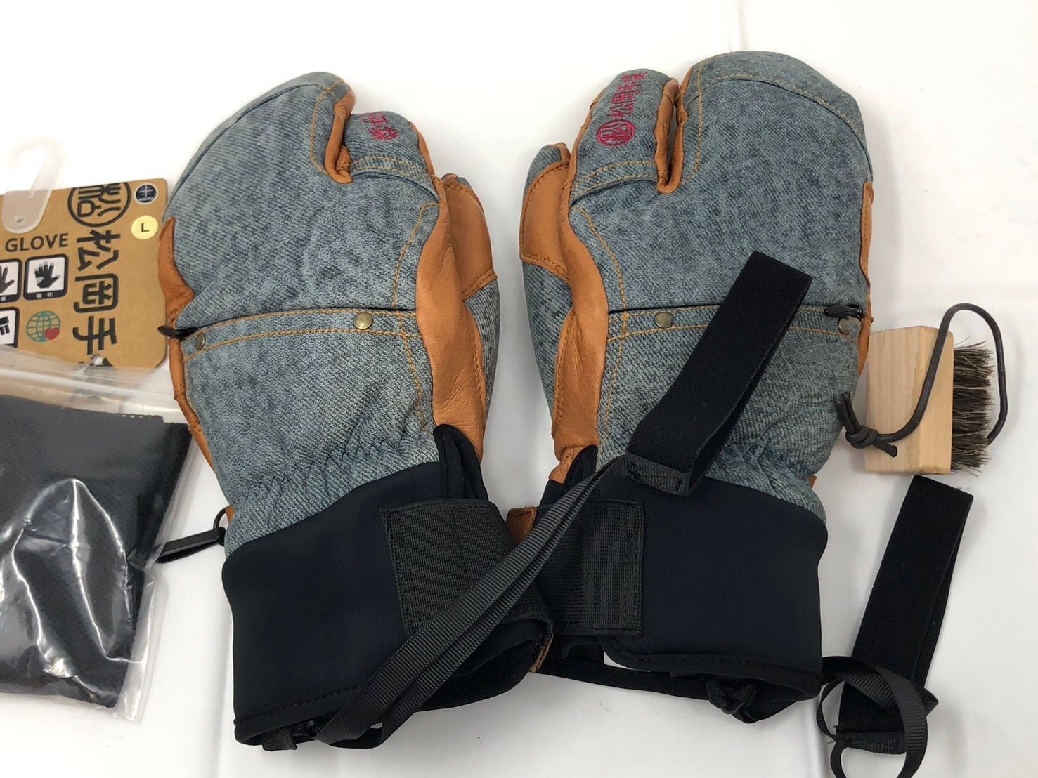 松岡手袋 スキーグローブ ESK-2330D 3フィンガー Lサイズ 本体のみ 19289