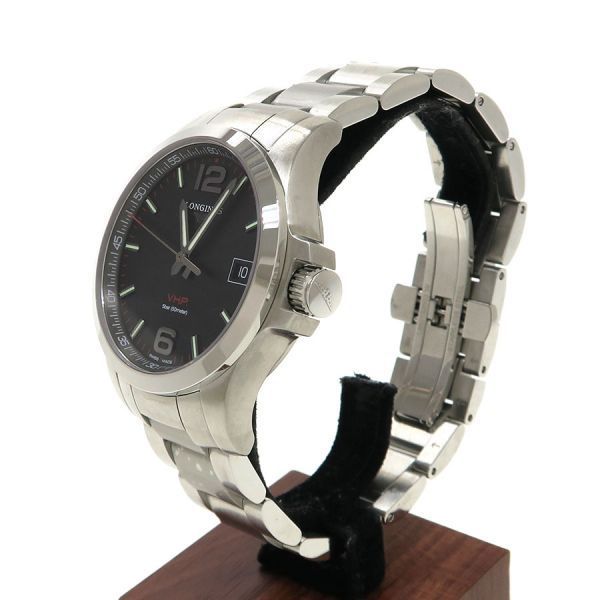 ロンジン コンクエスト V H P 40 mm L 3 716 4 メンズ 腕時計 Aランク