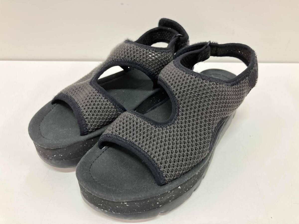 CAMPER カンペール K 201544-005 Oruga Up オルガアップ 厚底 プラットフォーム サンダル メッシュ ブラック 22.0 cm