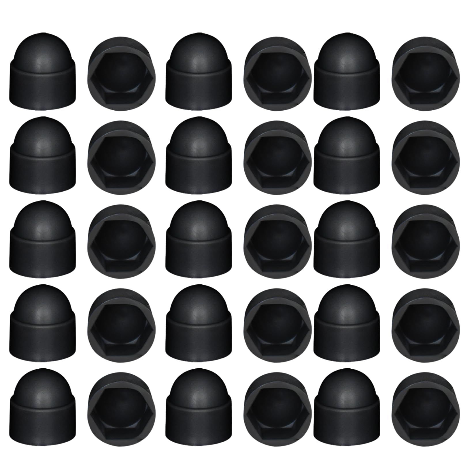 新品 ボルトキャップ 防塵・防錆 ナットカバー 各種サイズ対応 車・バイク・ＤＩＹ用 (M8 30個)