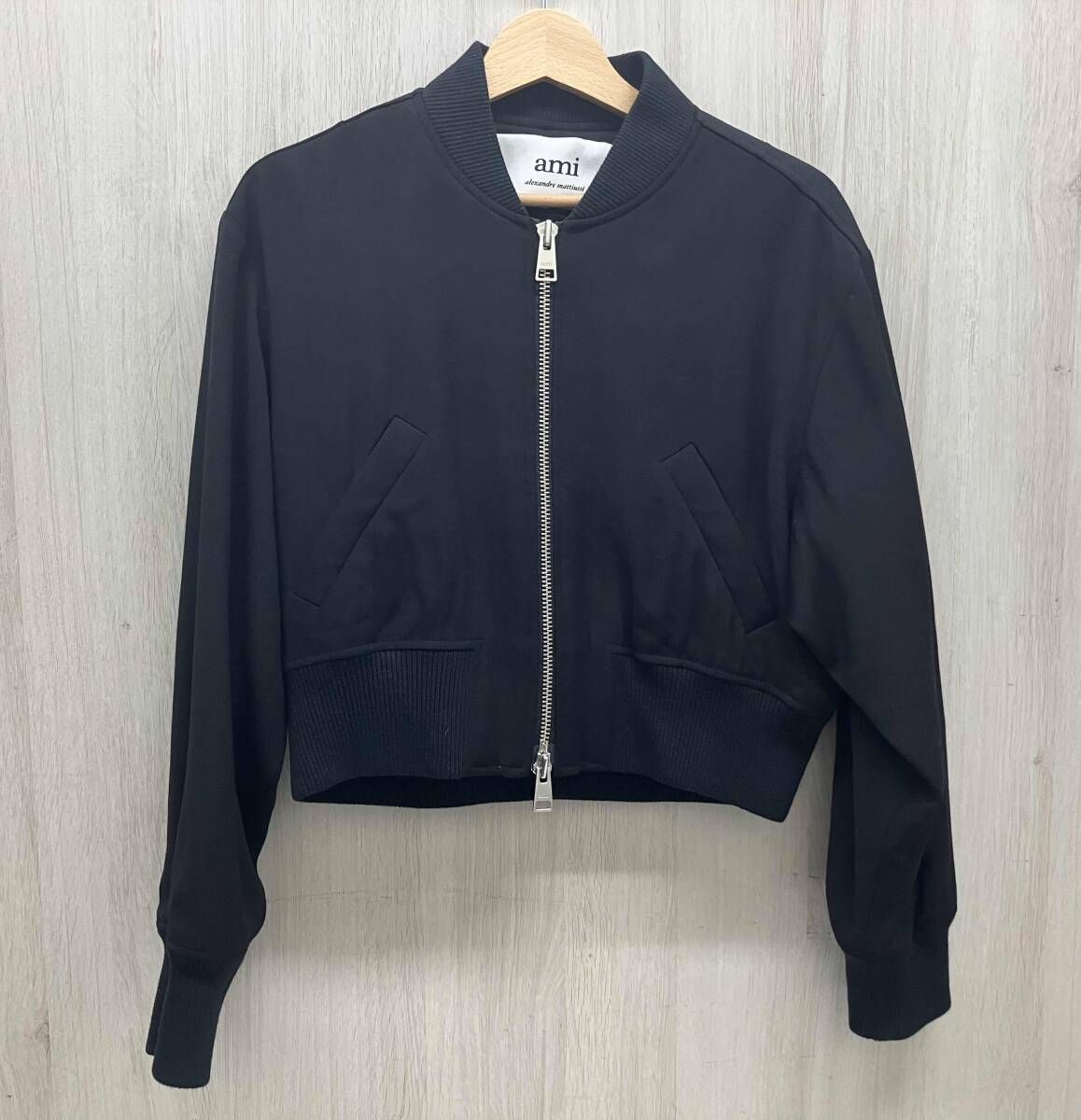 AMI PARIS AMI ALEXANDRE MATTIUSSI ブラック SIZE S ブルゾン
