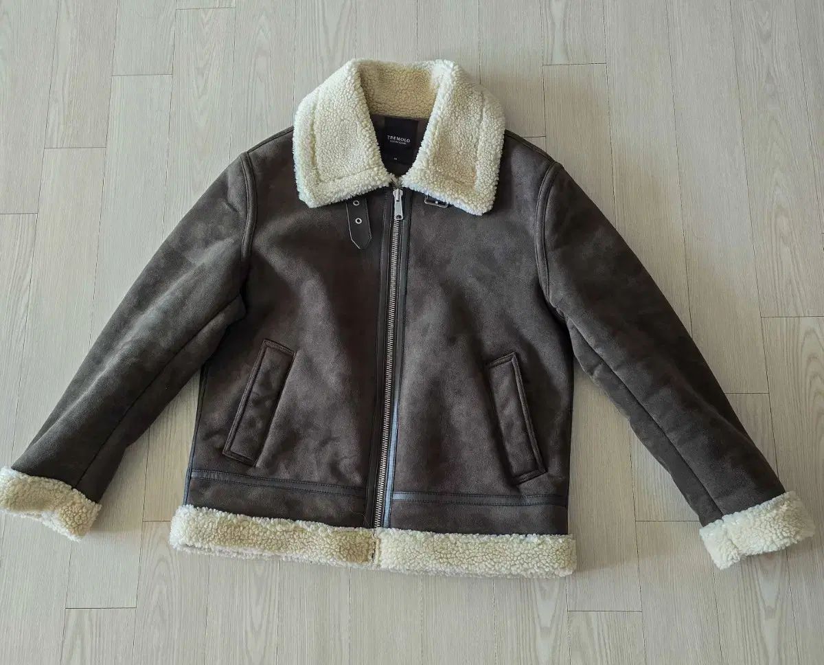 TREMOLO ムートン ジャケット ブラウン