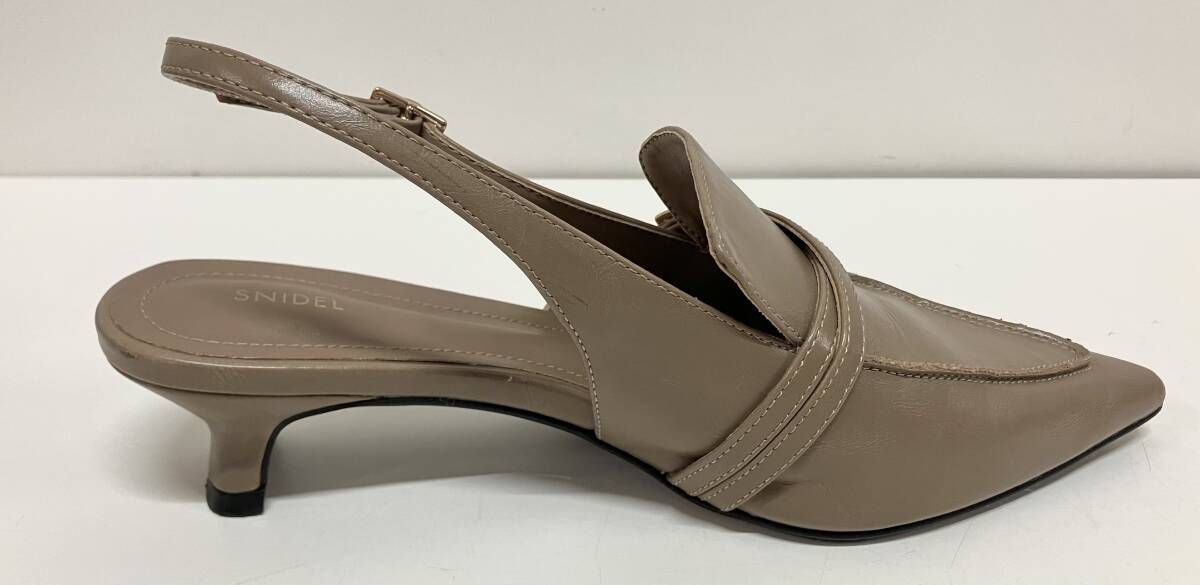 SNIDEL スナイデル ラインローファーヒールパンプス パンプス サイズM