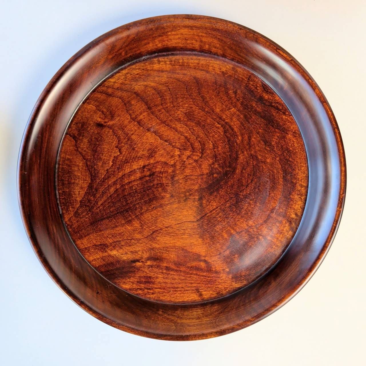 菓子盆 お盆 金山屋 矢橋公房 木製 伝統工芸品 拭漆 - メルカリ