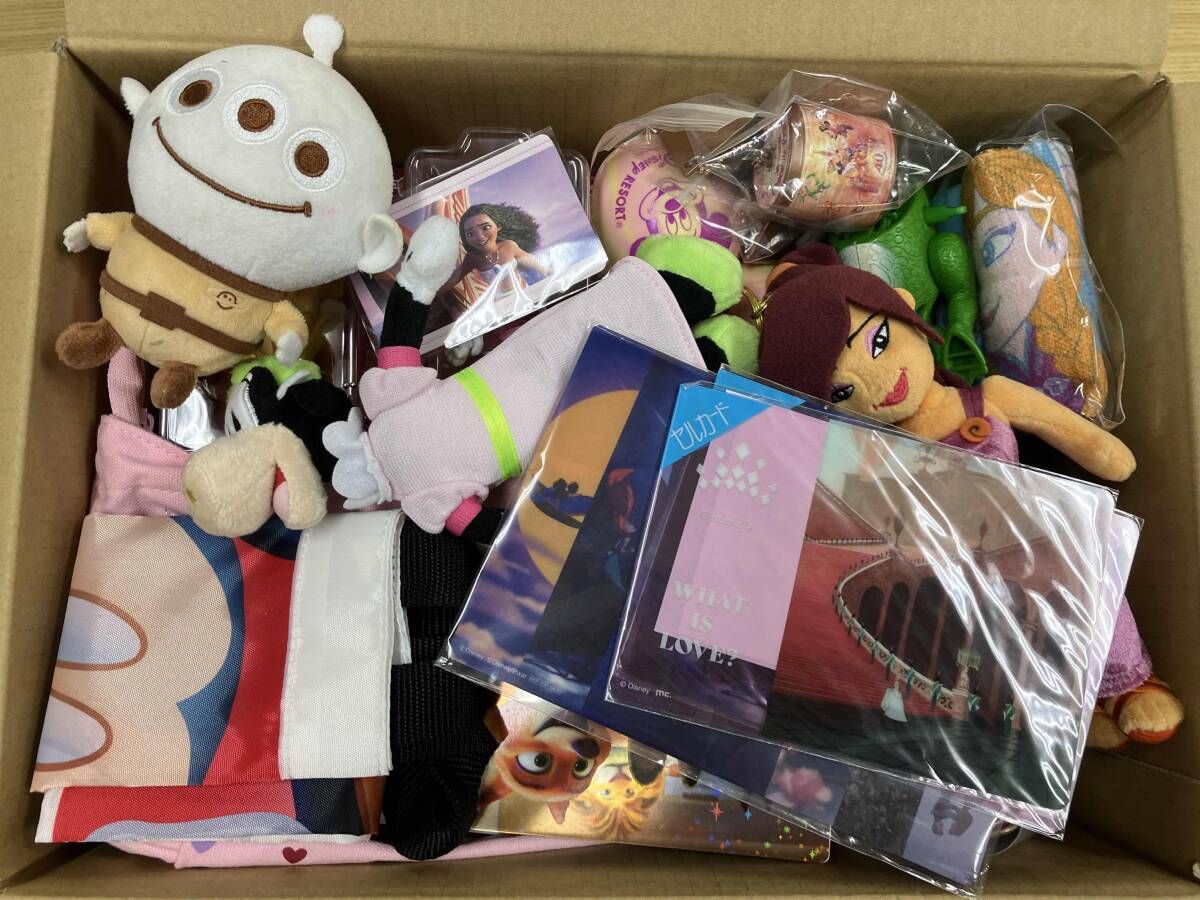 ジャンク 【A-401】ディズニーまとめ売りセット（クリアファイル、醤油