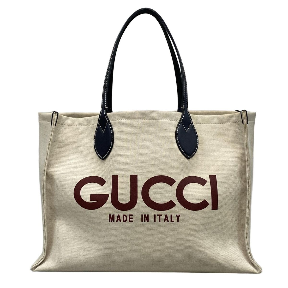 GUCCI(グッチ) トートバッグ GUCCI プリント ラージ トートバッグ