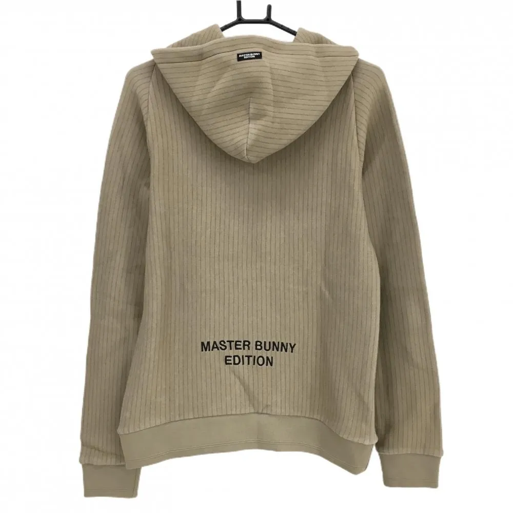 美品】マスターバニー フード付トレーナー ダークベージュ 美品】マスターバニー フード付トレーナー ダークベージュ
